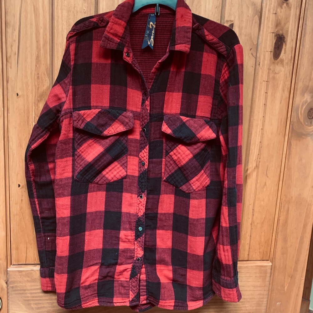 Red and black flannel